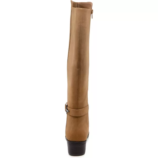 Nautica Womens Tall Shaft Riding Boots Stylish KneeHigh Dress Shoes for Fall amp WinterTan