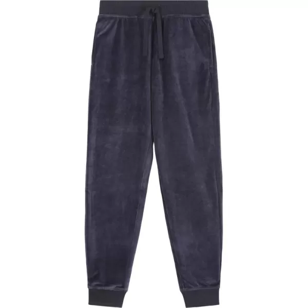 Nautica Little Girls Fleece Sweatpants Functional Pockets Elastic Waistband amp Drawstring ClosureVelour Blue