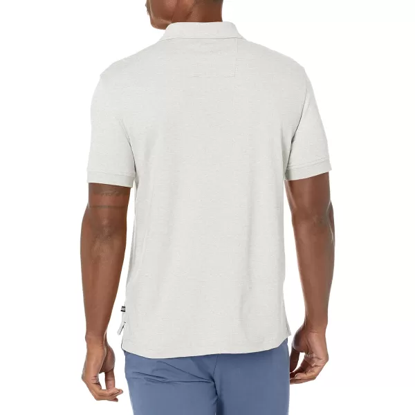 Mens Classic Fit Interlock PoloGrey Heather