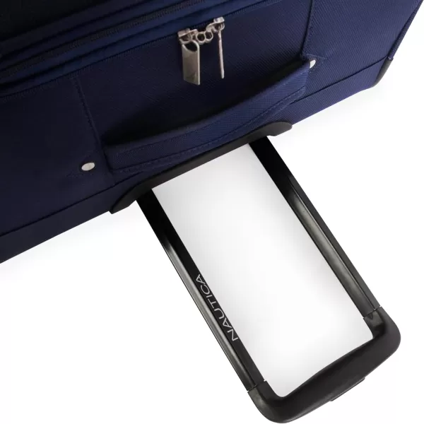 NAUTICA Helios 2pc Softside Luggage Set Navy YellowNAVY YELLOW