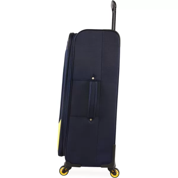 NAUTICA Helios 2pc Softside Luggage Set Navy YellowNAVY YELLOW