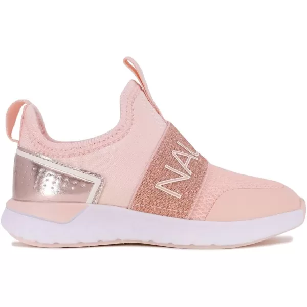 NAUTICA Kids Girls Youth Athletic Fashion Sneakers  SlipOn Style for Little Kids and Big KidsAlois Sagarose Gold