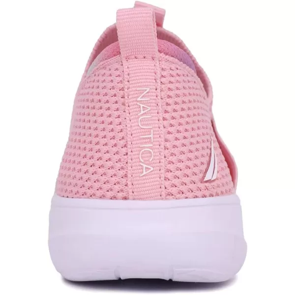 NAUTICA Kids Girls Youth Athletic Fashion Sneakers  SlipOn Style for Little Kids and Big KidsPierce Logoblush