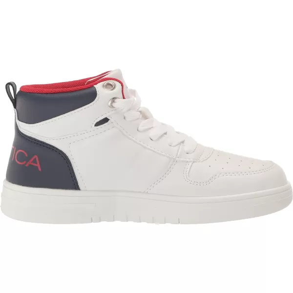 NAUTICA Kids Horizon Sneaker LaceUp Fashion Shoe BootLike High Top for Boys and Girls Big KidLittle Kid SizesAmericana