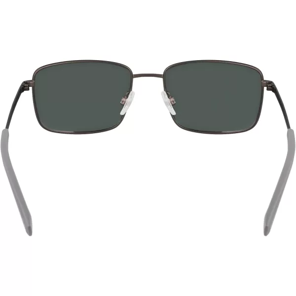 NAUTICA Mens N102sp Rectangular SunglassesMatte Gunmetal