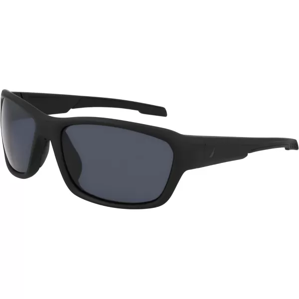 NAUTICA Mens N901sp Rectangular SunglassesMatte Black