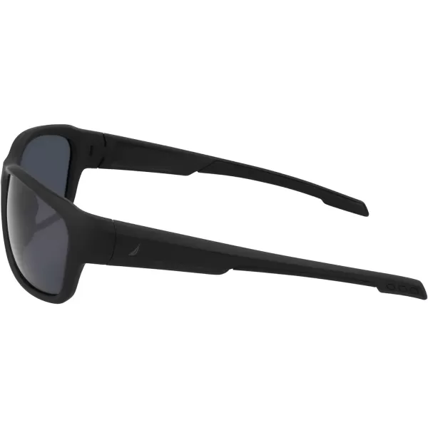 NAUTICA Mens N901sp Rectangular SunglassesMatte Black