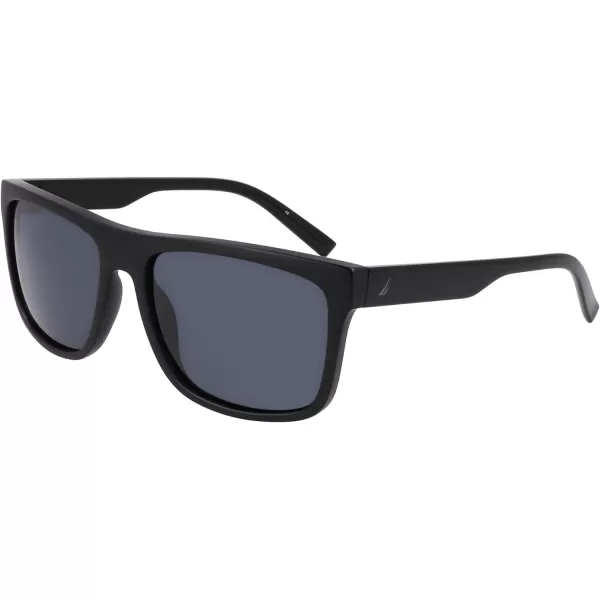 NAUTICA Mens N902sp Rectangular SunglassesMatte Black