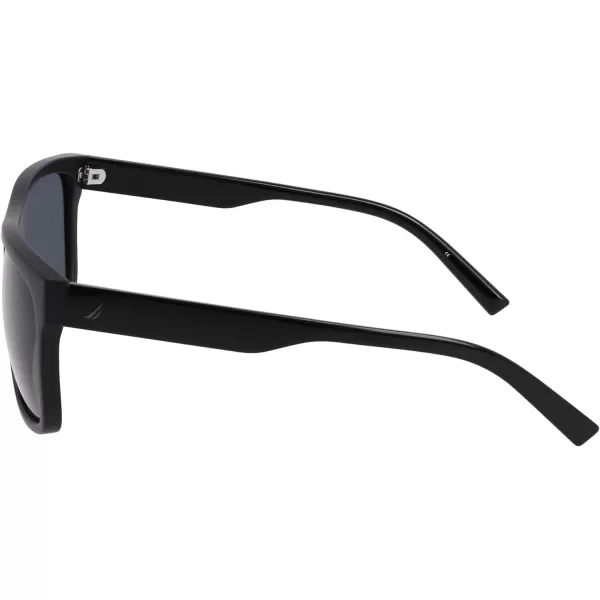 NAUTICA Mens N902sp Rectangular SunglassesMatte Black