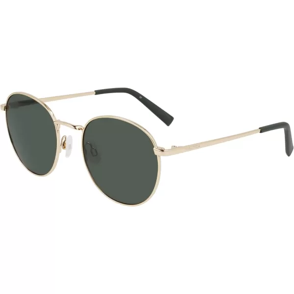 NAUTICA N100sp Round SunglassesGold