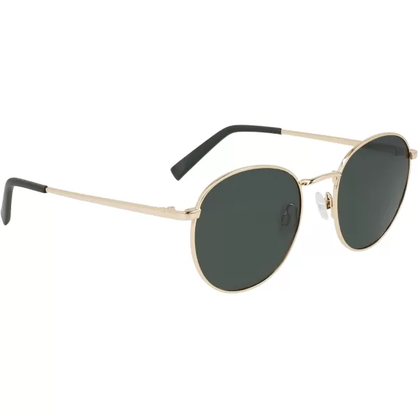 NAUTICA N100sp Round SunglassesGold