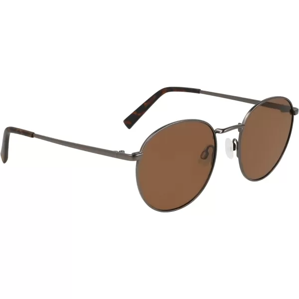 NAUTICA N100sp Round SunglassesMatte Gunmetal