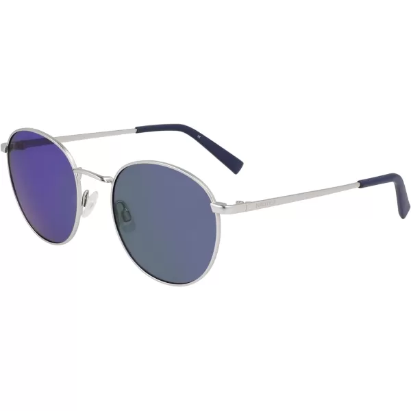 NAUTICA N100sp Round SunglassesMatte Silver