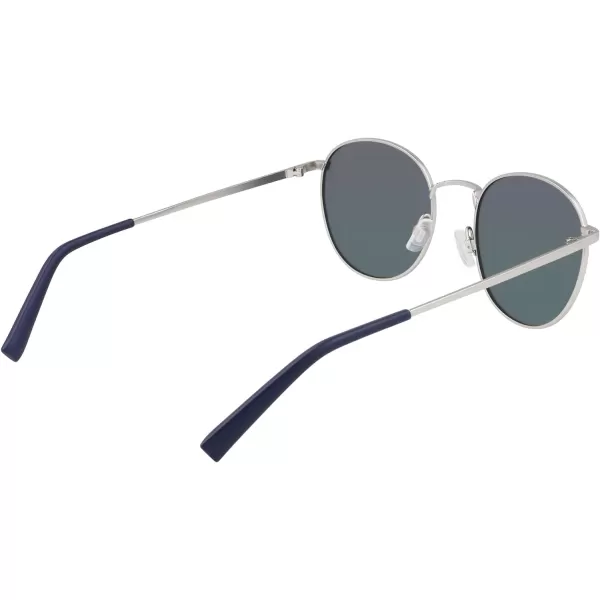 NAUTICA N100sp Round SunglassesMatte Silver