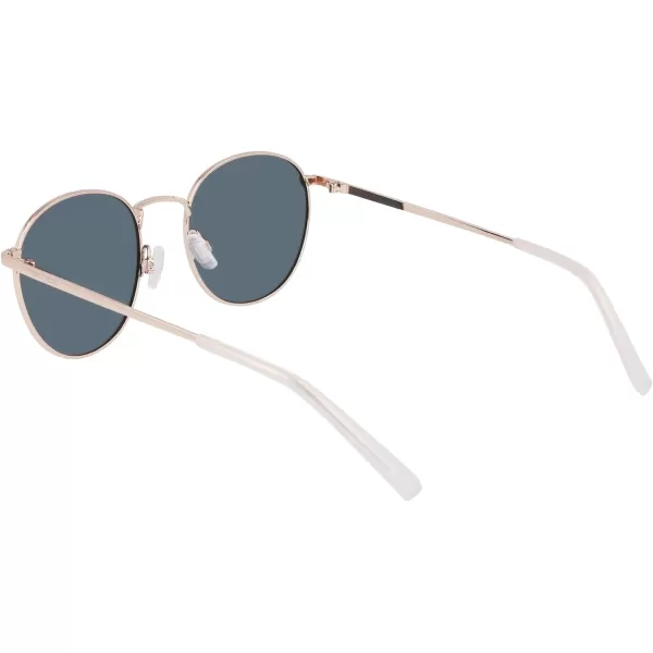 NAUTICA N100sp Round SunglassesRose Gold