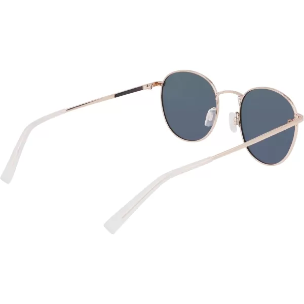 NAUTICA N100sp Round SunglassesRose Gold