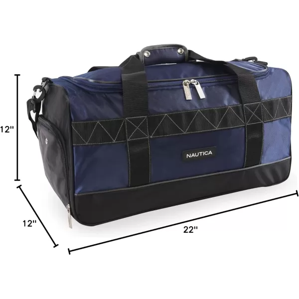 NAUTICA Sport Duffel Dark Charcoal 22Navy Blue