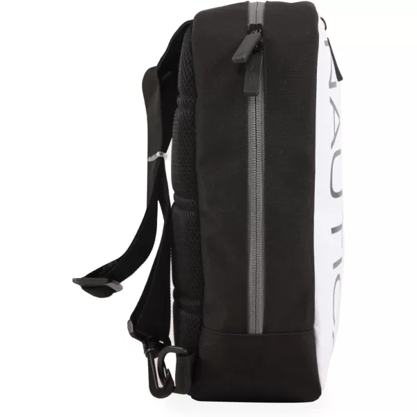 NAUTICA Unisexs Sling Bag NavyYellowBlack White