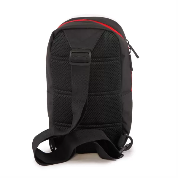 NAUTICA Unisexs Sling Shoulder Bag Navy YellowBlack Red