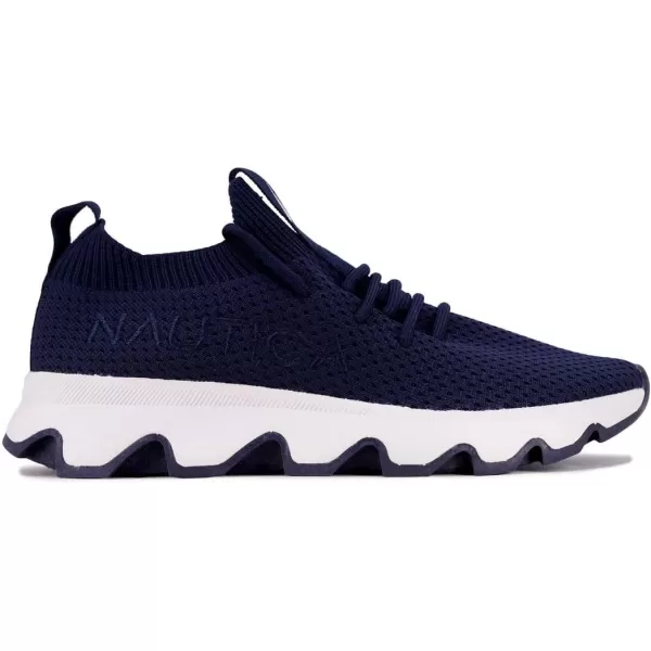 NAUTICA Women Fashion Sneaker LaceUp Jogger Running Shoe Casual Walking SneakerKaemonnavy