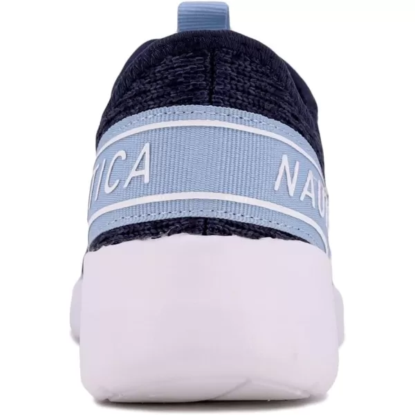 NAUTICA Women Fashion Sneaker LaceUp Jogger Running Shoe Casual Walking SneakerNavyelonora