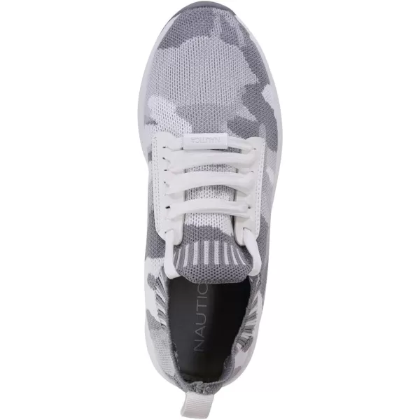 NAUTICA Women Fashion Sneaker LaceUp Jogger Running Shoe Casual Walking SneakerZylagrey Camo
