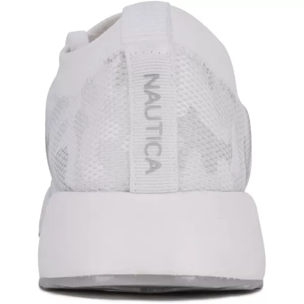 NAUTICA Women Fashion Sneaker LaceUp Jogger Running Shoe Casual Walking SneakerZylawhite Camo