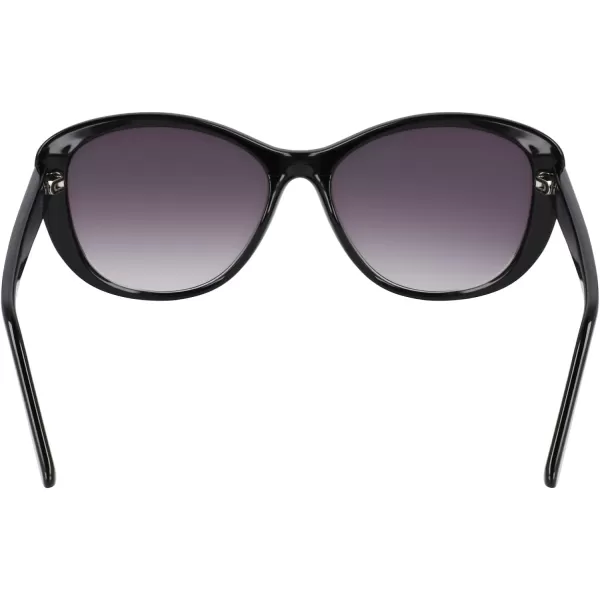 NAUTICA Womens N2242S Oval Sunglasses Black One SizeNAUTICA Womens N2242S Oval Sunglasses Black One Size