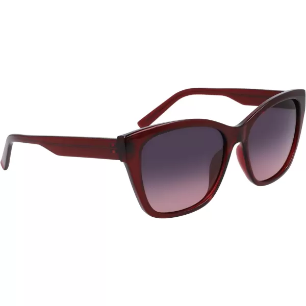 NAUTICA Womens N903sp Cat Eye SunglassesBurgundy Crystal