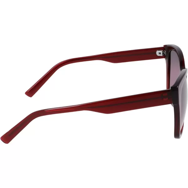 NAUTICA Womens N903sp Cat Eye SunglassesBurgundy Crystal