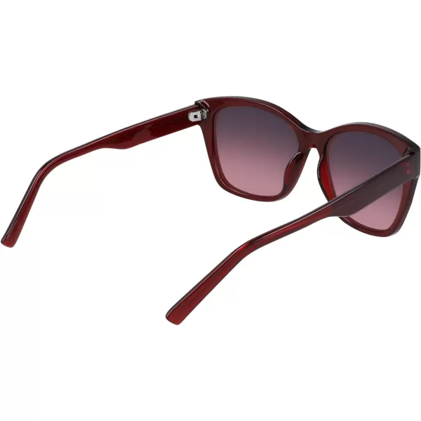 NAUTICA Womens N903sp Cat Eye SunglassesBurgundy Crystal