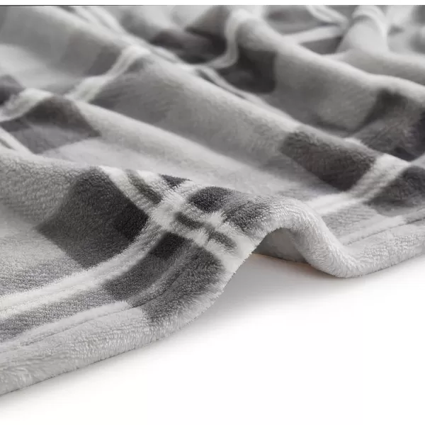 Nautica  Queen Blanket Super Soft Plush Fleece Bedding Warm amp Cozy Home Decor Lewes Grey QueenKing Lewes Grey