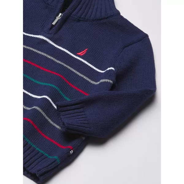 Nautica Baby Boys 2Piece Pullover Sweater and Pants SetRetro Fox Navy