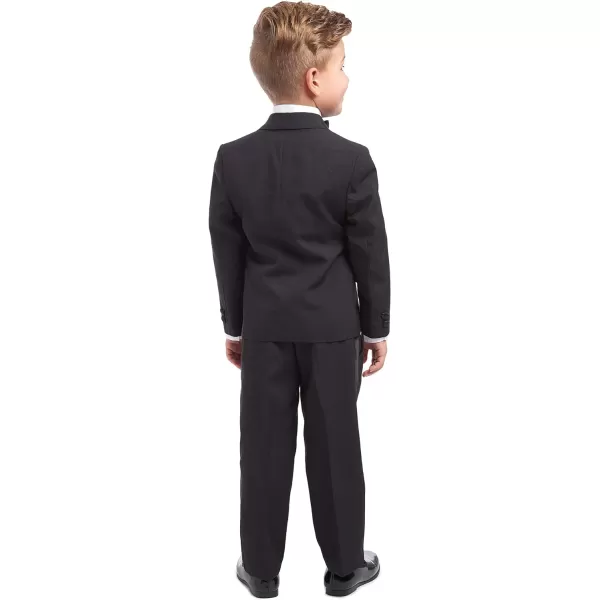 Nautica Baby Boys 4Piece Tuxedo with Dress Shirt Bow Tie Jacket and PantsBlack