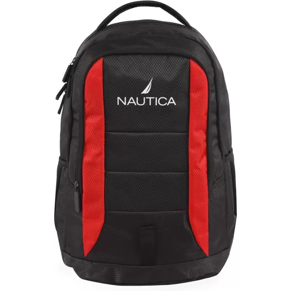 Nautica Backpack Black 18BlackRed