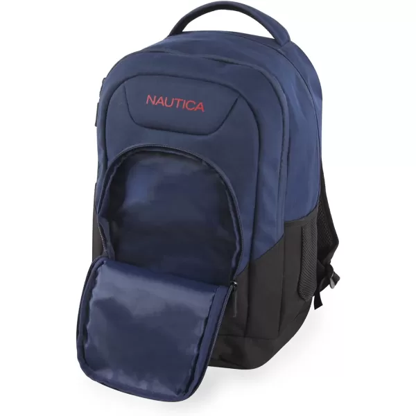 Nautica Backpack Black 18NavyRed