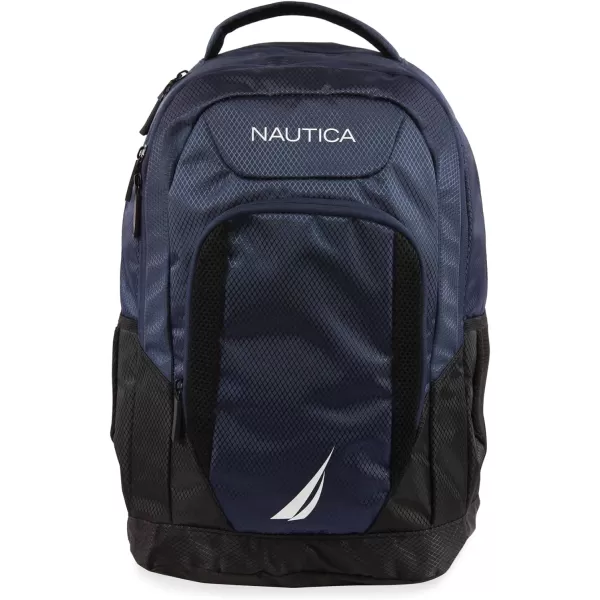 Nautica Backpack Grey Black 18Navy Black