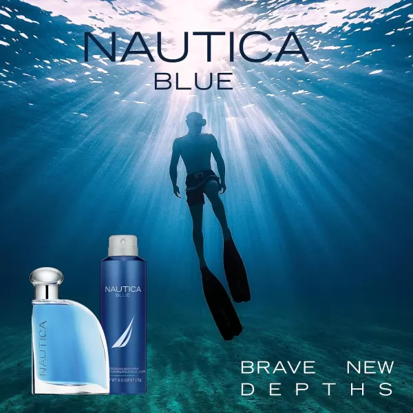 Nautica Blue Sail Eau de Toilette for Men 05 Fluid Ounce2 Piece Set 385 Fl Oz Pack of 2