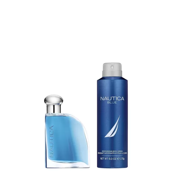 Nautica Blue Sail Eau de Toilette for Men 05 Fluid Ounce2 Piece Set 385 Fl Oz Pack of 2