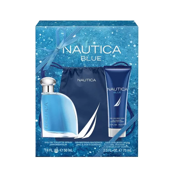 Nautica Blue Sail Eau de Toilette for Men 05 Fluid Ounce3 Piece Set 197 Fl Oz Pack of 3