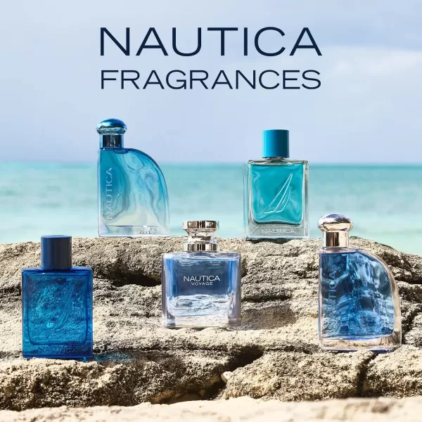 Nautica Blue Sail Eau de Toilette for Men 05 Fluid OunceBody Spray 600 Fl Oz Pack of 3
