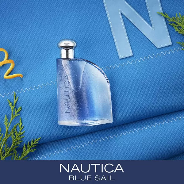 Nautica Blue Sail Eau de Toilette for Men 05 Fluid OunceModern 05 Fl Oz