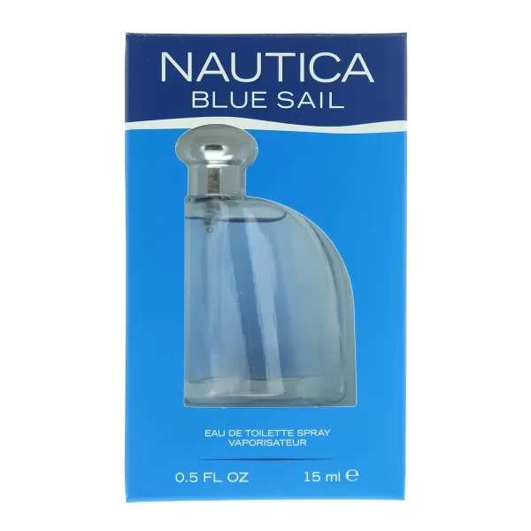 Nautica Blue Sail Eau de Toilette for Men 05 Fluid OunceModern 05 Fl Oz