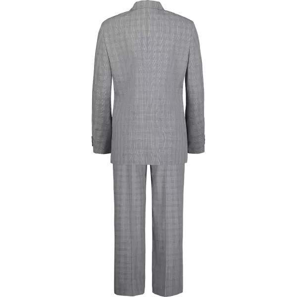 Nautica Boys 2Piece Formal SuitMedium Grey Stripe