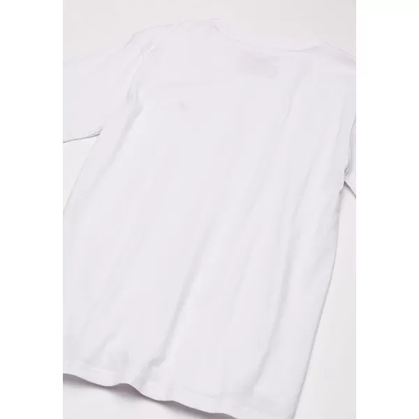 Nautica Boys Big Short Sleeve Solid VNeck TShirtWhite