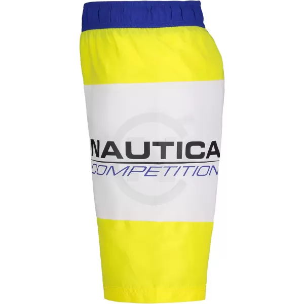 Nautica Boys Competition Swim Trunk with UPF 50 Sun ProtectionSurf the Web Cb