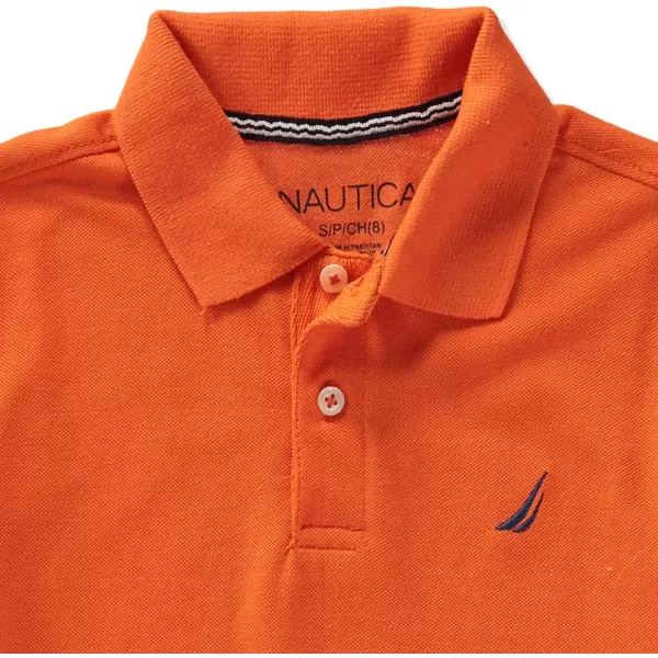 Nautica Boys Short Sleeve Anchor PoloFireside