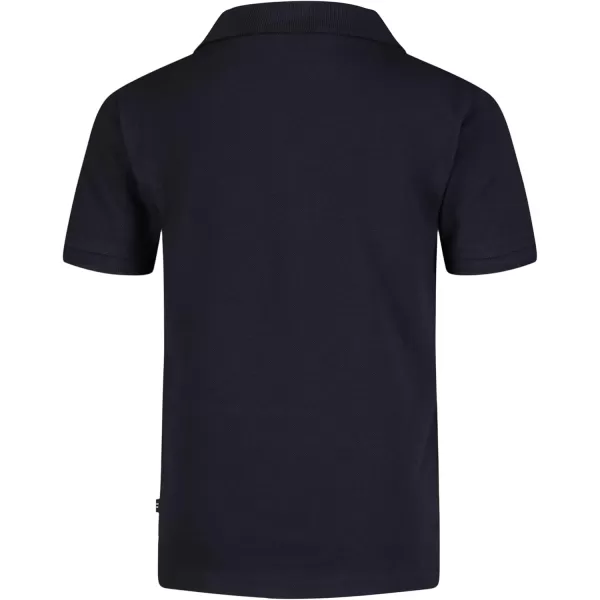 Nautica Boys Short Sleeve Fashion PoloCharter Sport Navy