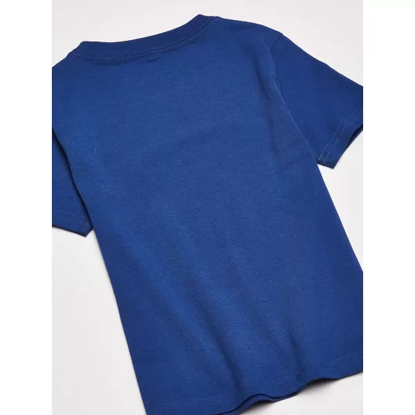 Nautica Boys Short Sleeve Solid Crew Neck TShirtCobalt