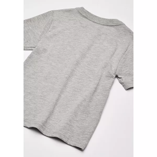 Nautica Boys Short Sleeve Solid VNeck TShirtGrey Heather